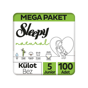 Sleepy Külot Bez Mega Paket 5 Numara Junıor 100 Adet