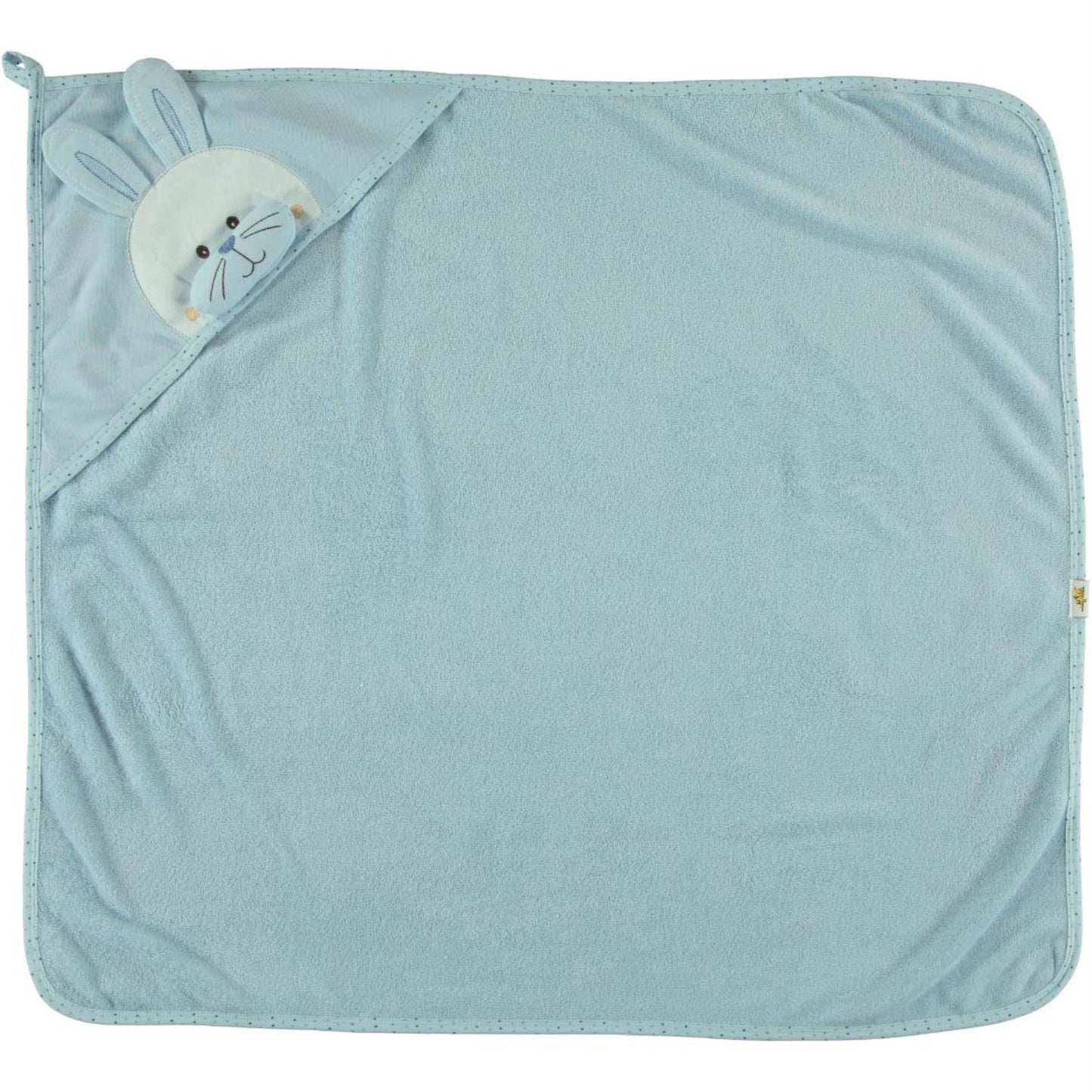 Mınıdamla Tavsan Nakıslı 3 Boyutlu Havlu - Mavi