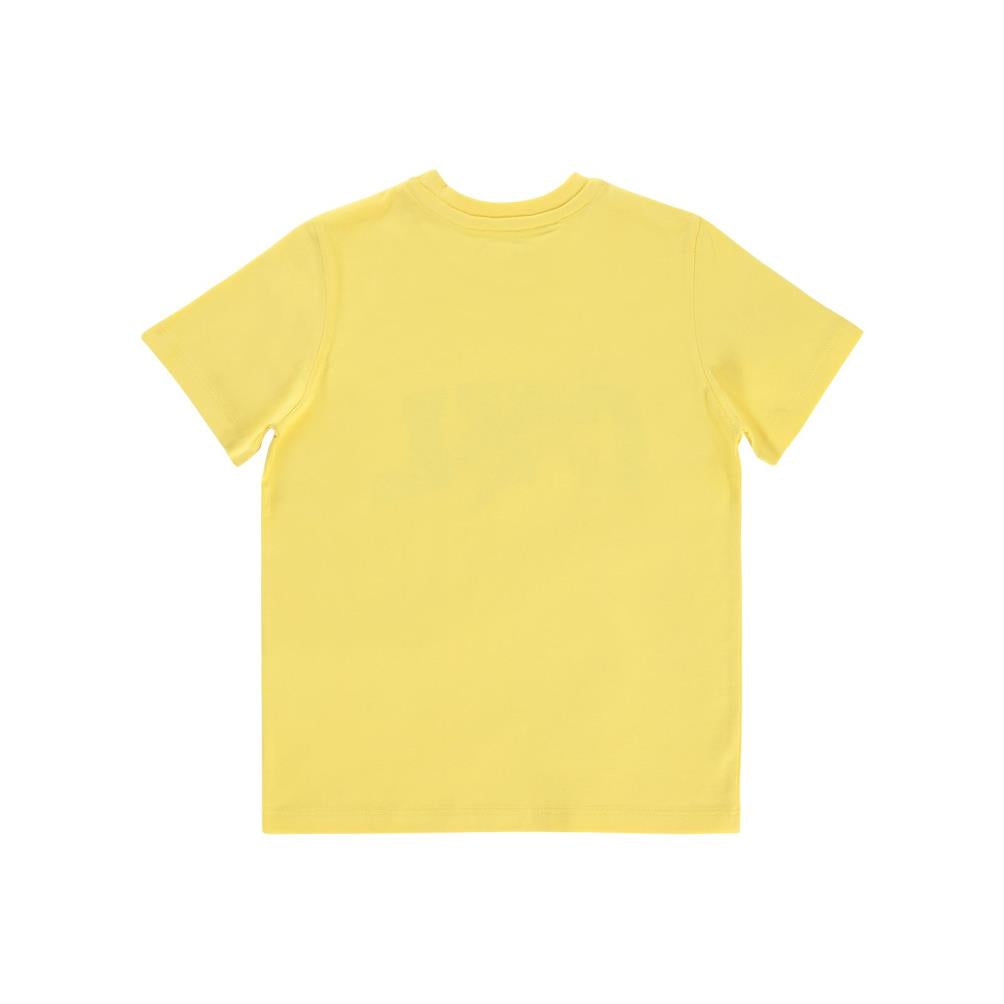 Civil Boys Cvl Caretta Baskılı 10-13 Yaş Tişört - Sarı
