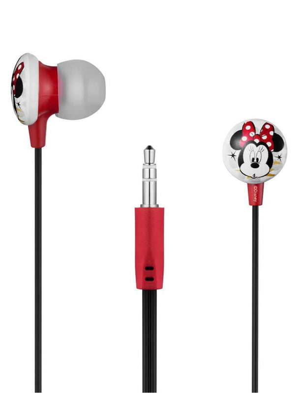 Disney Minnie Mouse Kulakiçi Kulaklık Çantalı Lisanslı