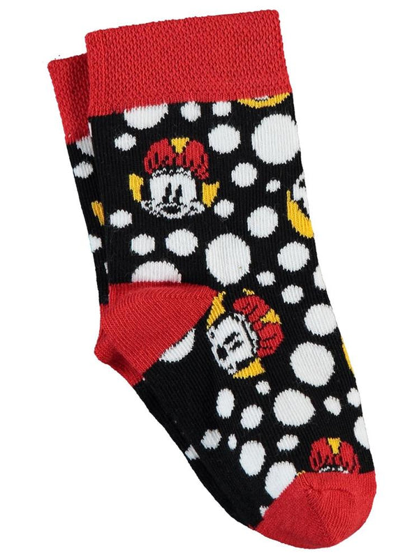 Minnie Mouse 3-11 Yaş Kız Soket Çorap