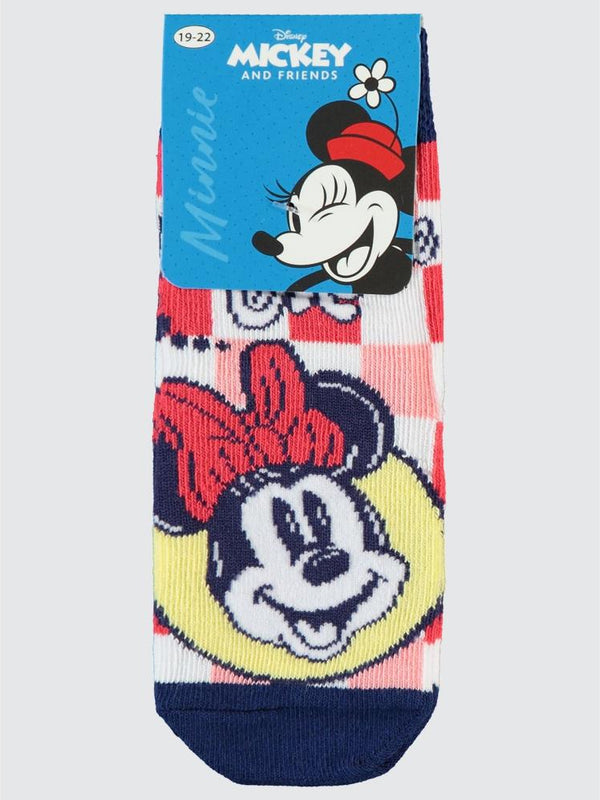 Minnie Mouse 3-11 Yaş Kız Soket Çorap
