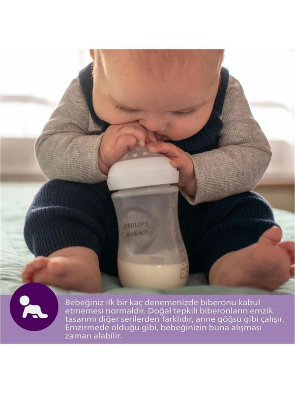 Philips Avent Natural Response 2'li Biberon Emziği6 Numara6+ AyDoğal Tepkili Biberon Emziği