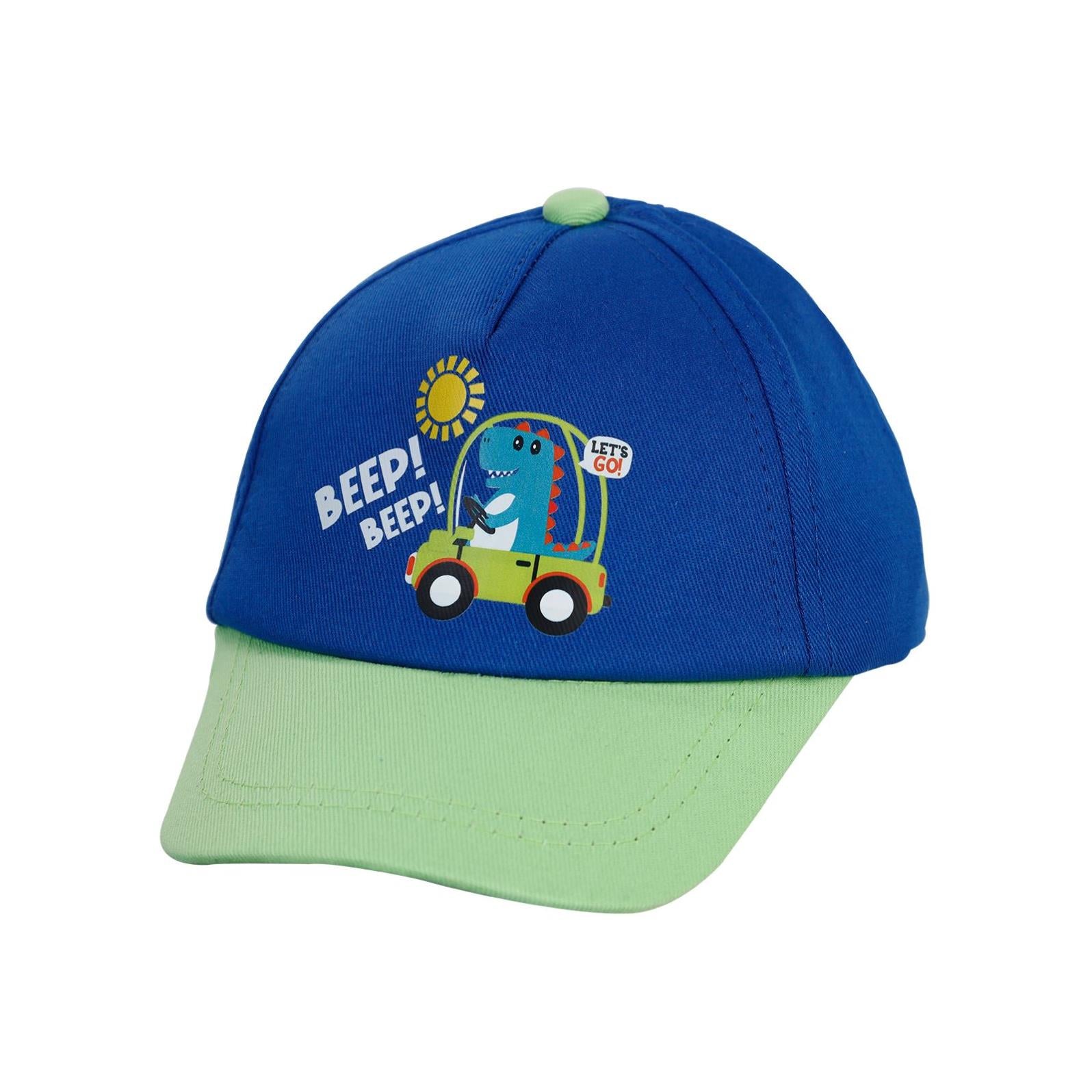Beep Beep 0-24 Ay Bebek Kep Şapka - Mavi