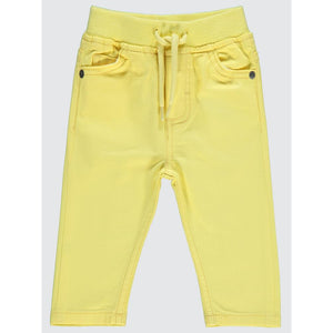 Civil Baby Bel Ribanalı Bağcıklı 6-18 Ay Pantolon - Sarı