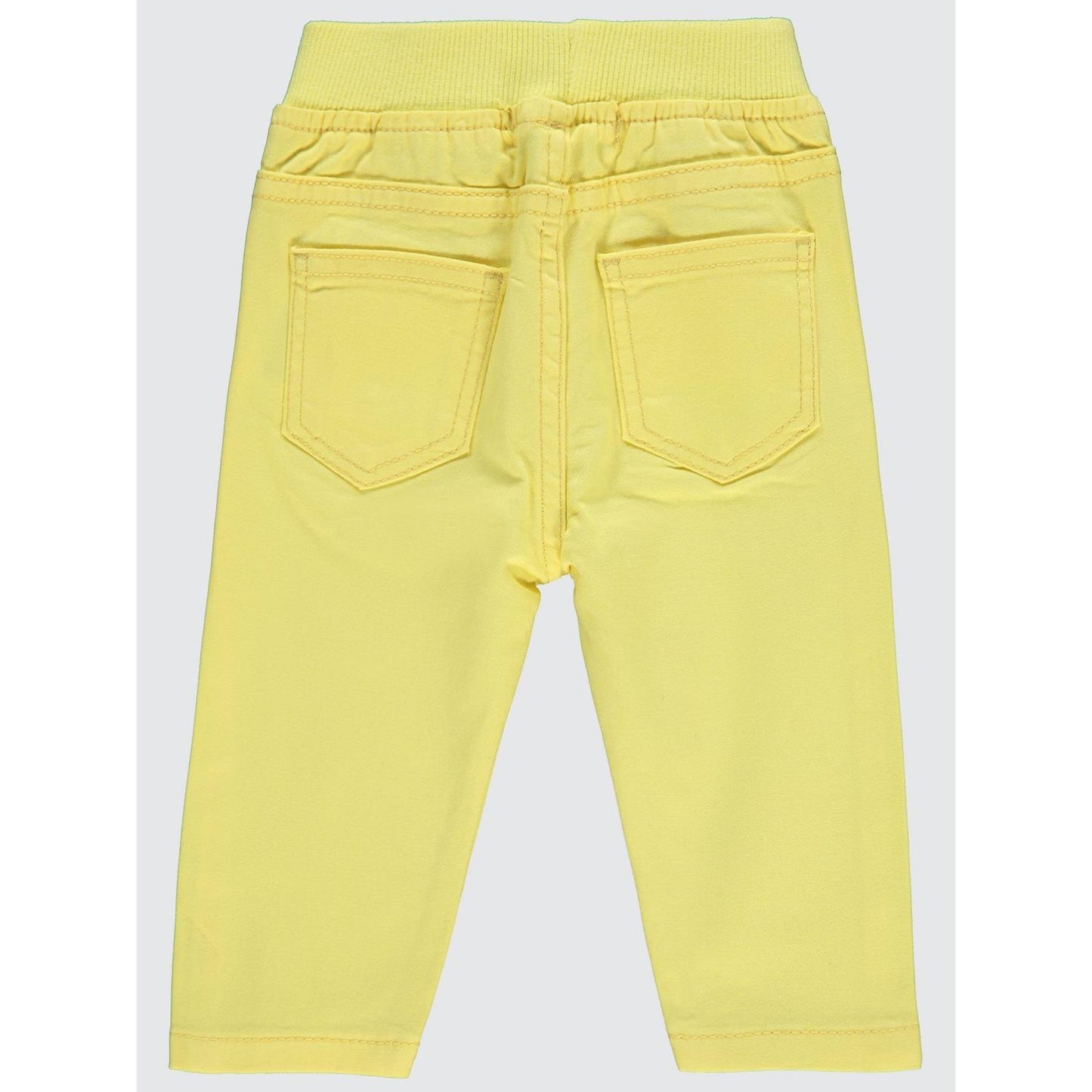 Civil Baby Bel Ribanalı Bağcıklı 6-18 Ay Pantolon - Sarı