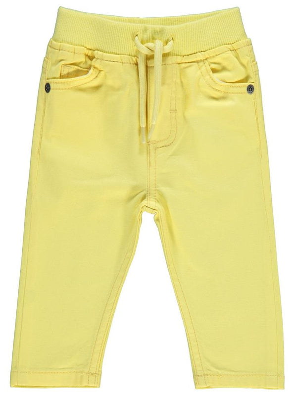 Civil Baby Bel Ribanalı Bağcıklı 6-18 Ay Pantolon - Sarı