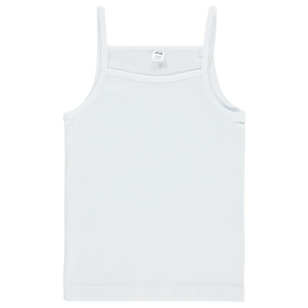 Civil Girls Basic Ribana İp Askılı 2-10 Yaş Atlet