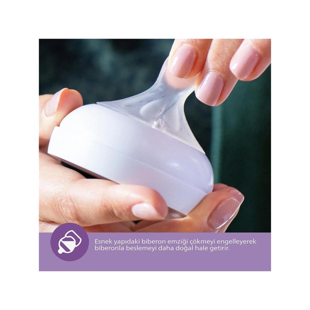 Philips Avent Natural Response 2'li Biberon Emziği6 Numara6+ AyDoğal Tepkili Biberon Emziği