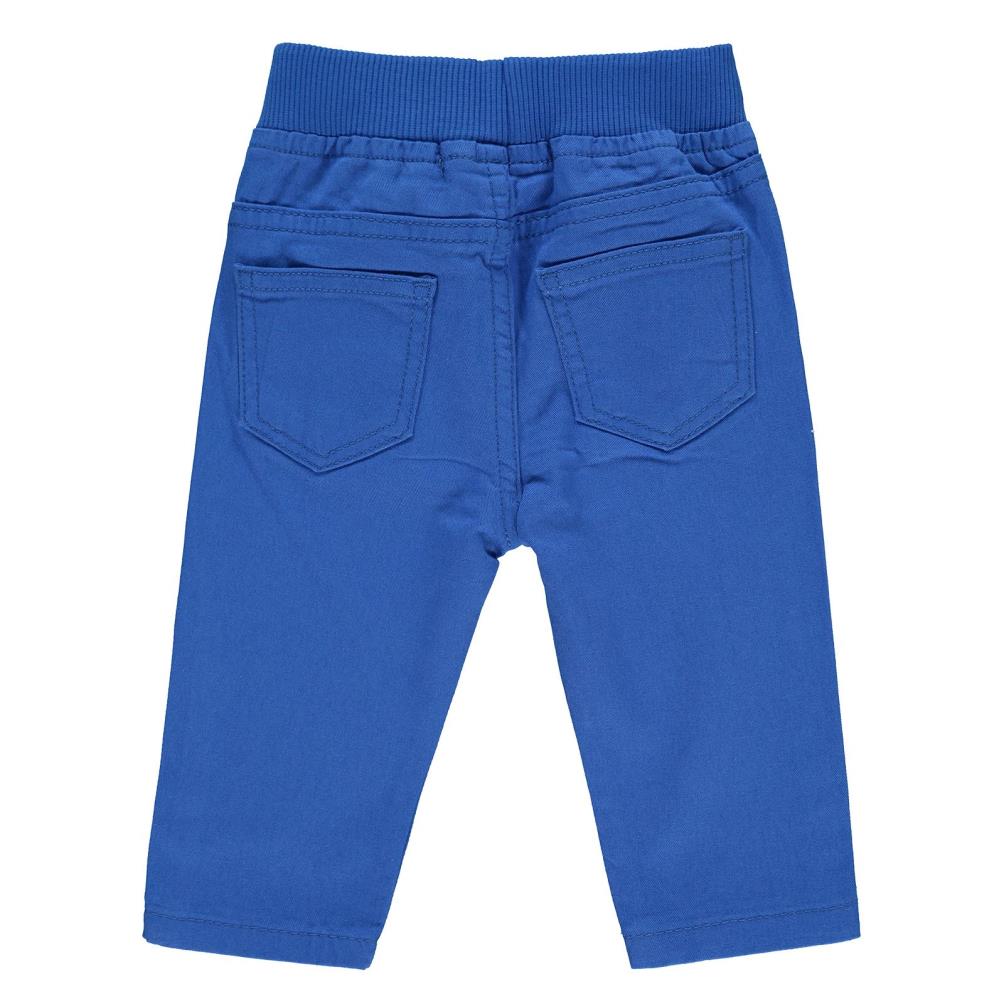 Civil Baby Bel Ribanalı Bağcıklı 6-18 Ay Pantolon - Mavi