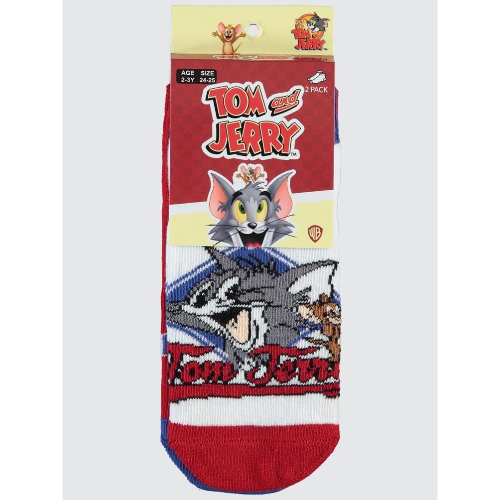 Tom and Jerry 2-12 Yaş Patik Çorap