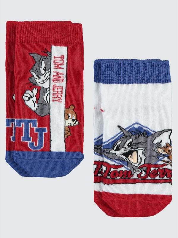 Tom and Jerry 2-12 Yaş Patik Çorap