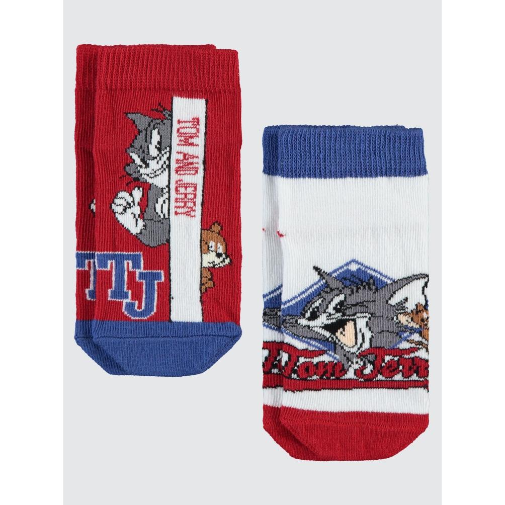 Tom and Jerry 2-12 Yaş Patik Çorap