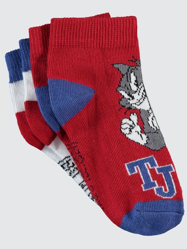 Tom and Jerry 2-12 Yaş Patik Çorap