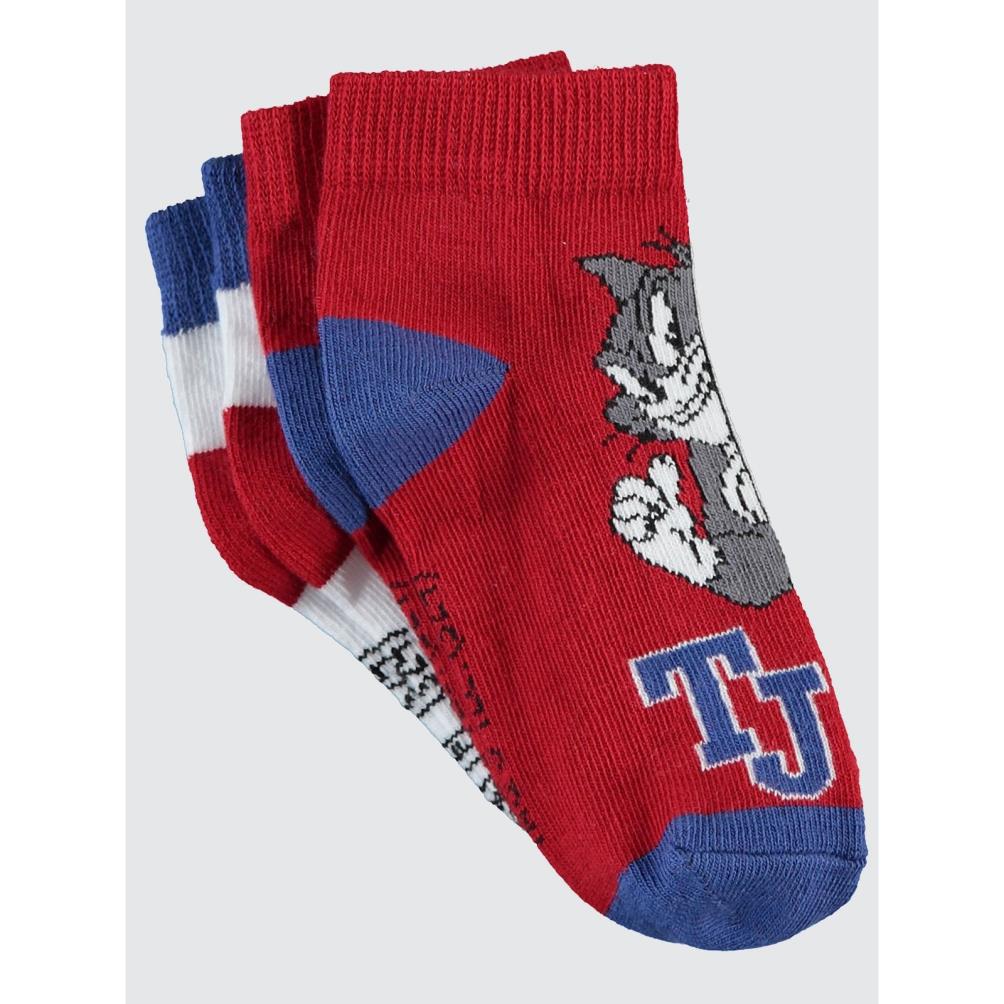 Tom and Jerry 2-12 Yaş Patik Çorap