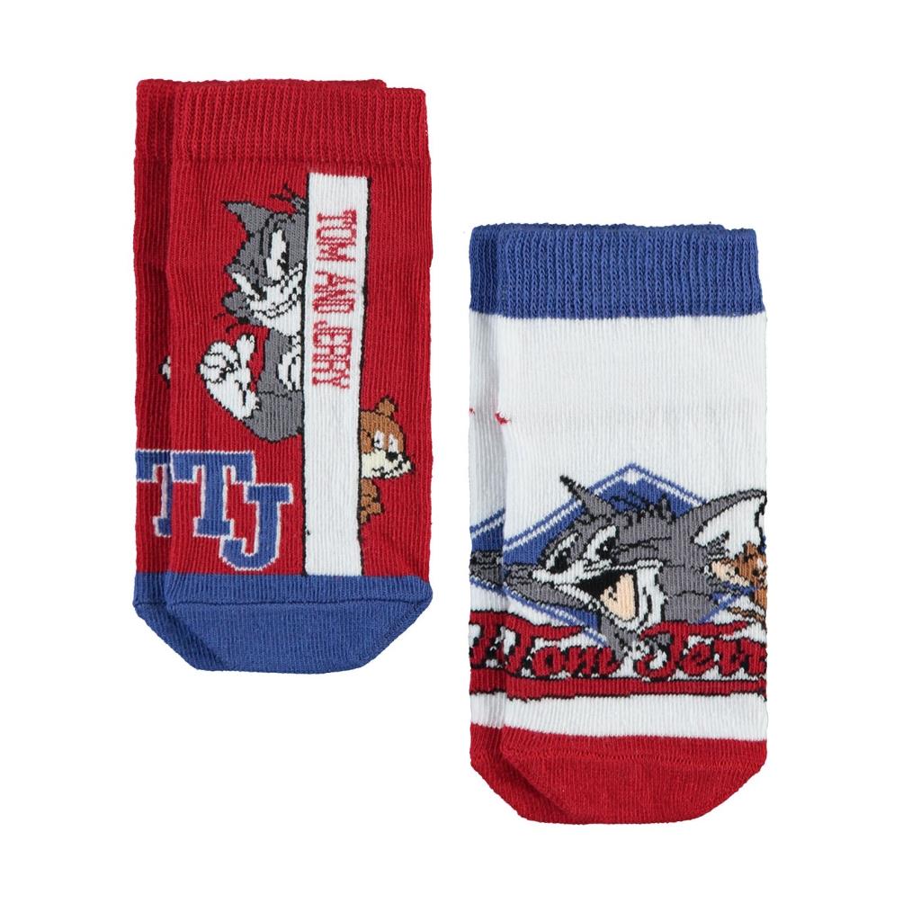Tom and Jerry 2-12 Yaş Patik Çorap