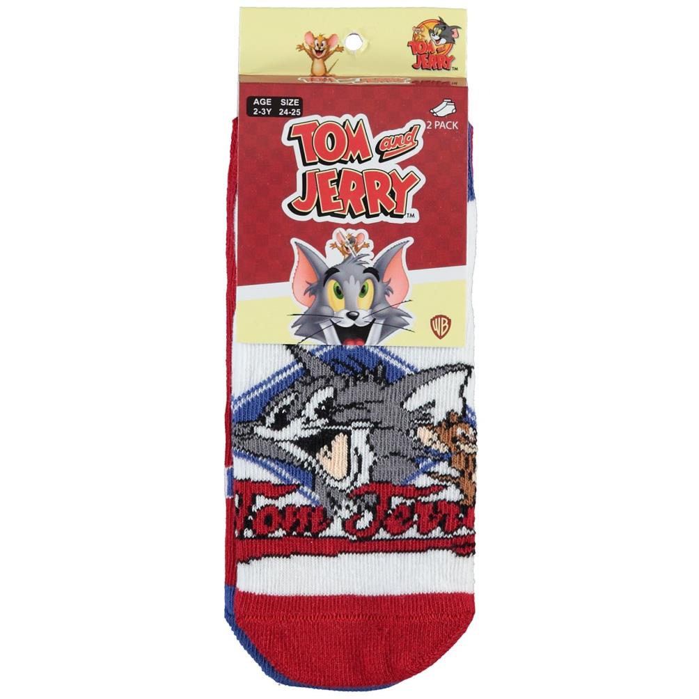 Tom and Jerry 2-12 Yaş Patik Çorap