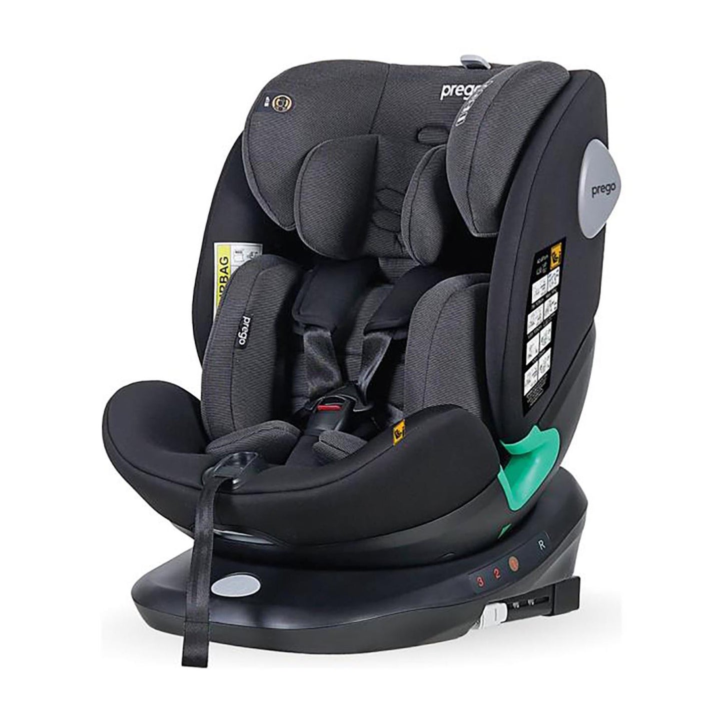 Prego TronFix I-Size 0-36 Kg Oto Koltuğu - Siyah