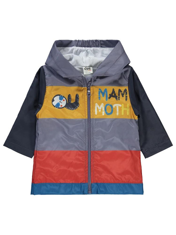 Civil Baby Hayvan Baskılı 6-18 Ay Yağmurluk - Gri