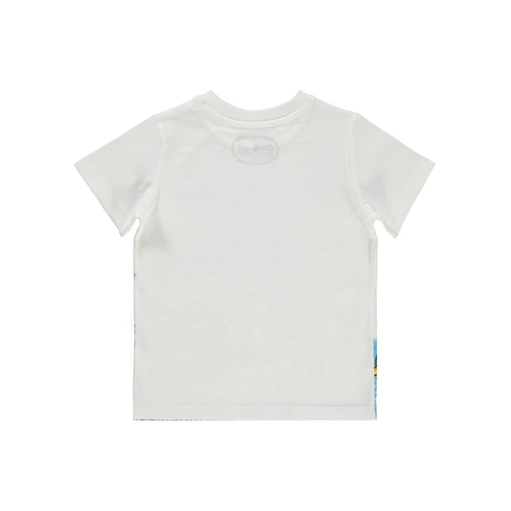 Civil Boys Sea Baskılı 2-5 Yaş Tişört - Ekru