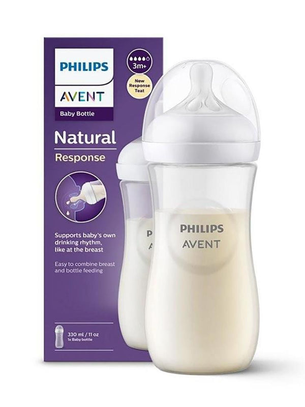 Philips Avent Natural Response PP Biberon330ml3+ Ay,Doğal Tepkili Biberon Emziği