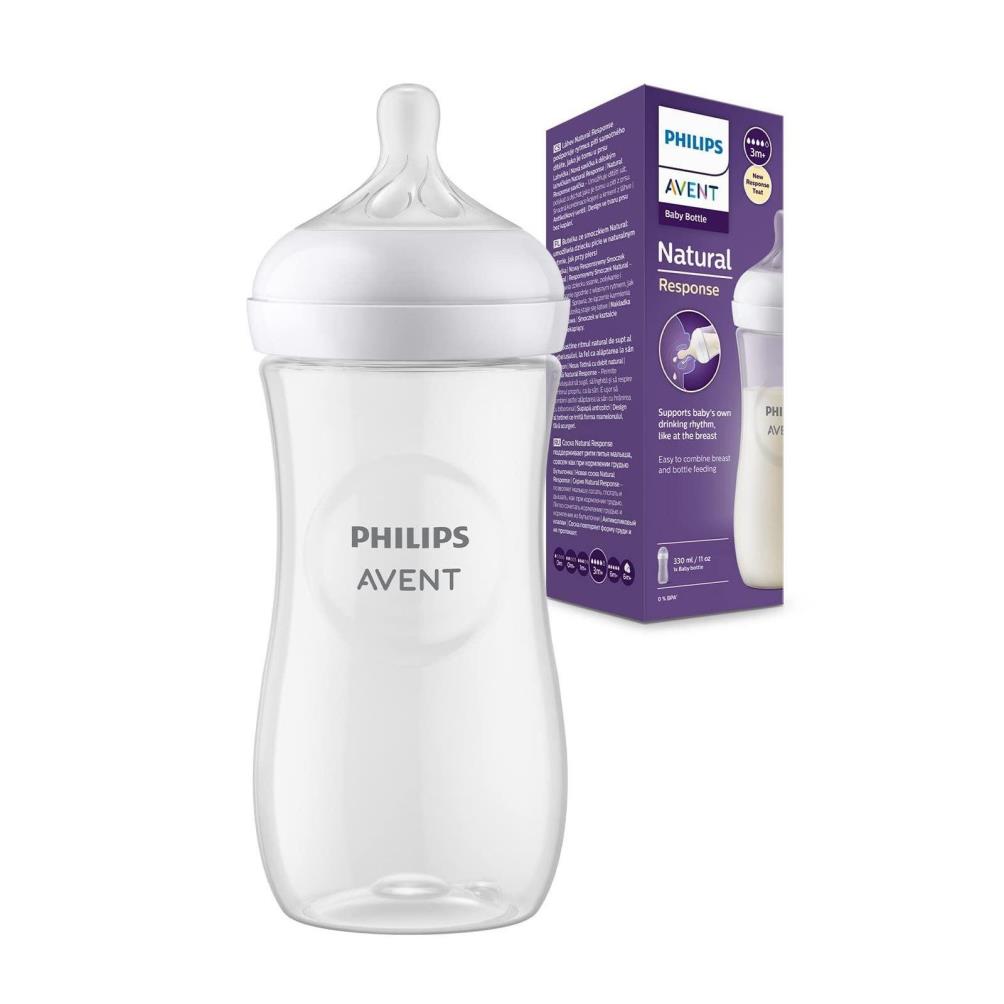 Philips Avent Natural Response PP Biberon330ml3+ Ay,Doğal Tepkili Biberon Emziği
