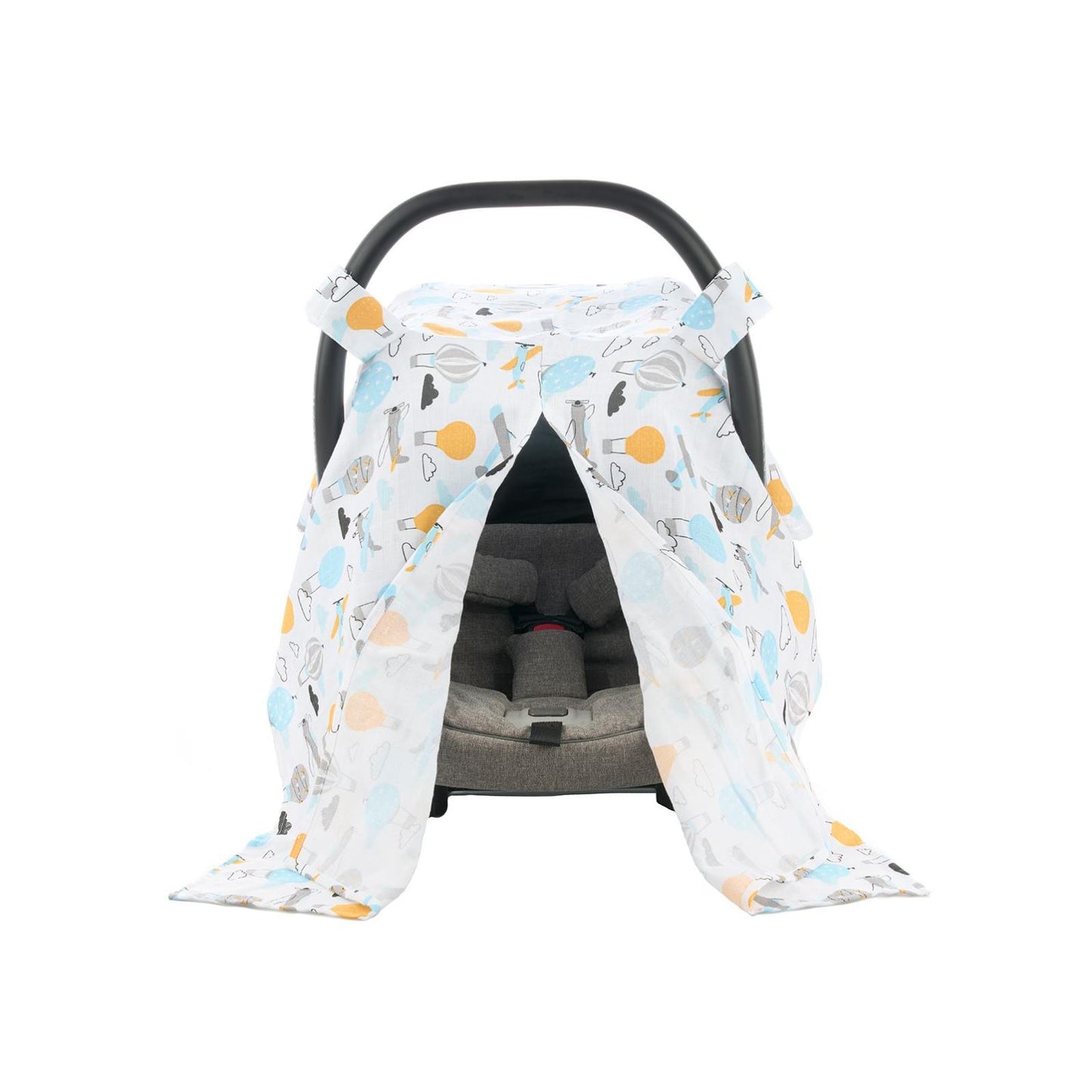 Safemom Müslin Ana Kucağı Örtüsü Uçak Desenli