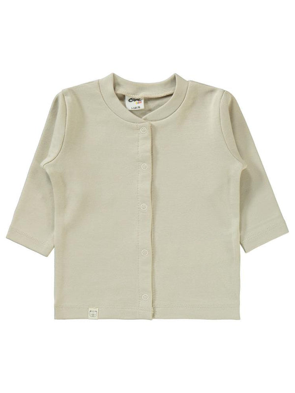 Civil Baby Düz 1-6 Ay Pijama Takımı - Bej