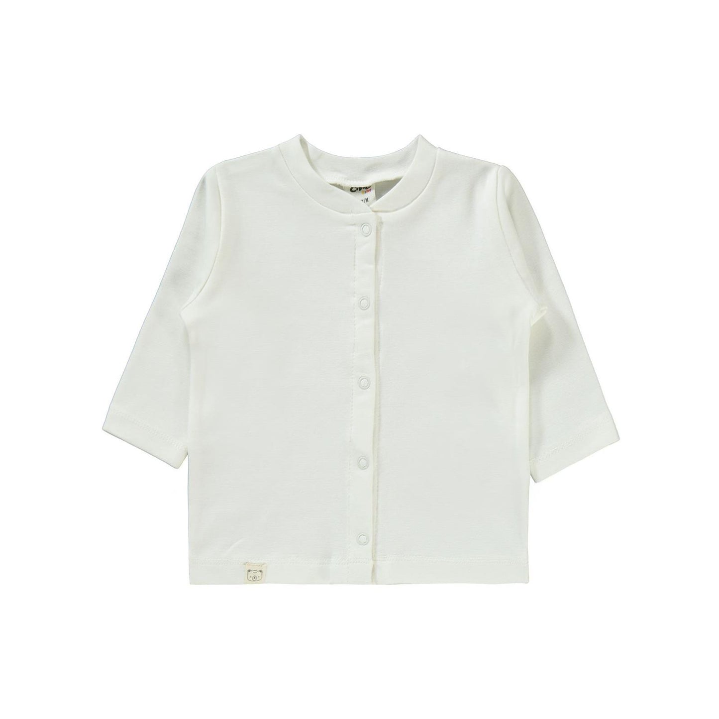 Civil Baby Düz 1-6 Ay Pijama Takımı - Ekru