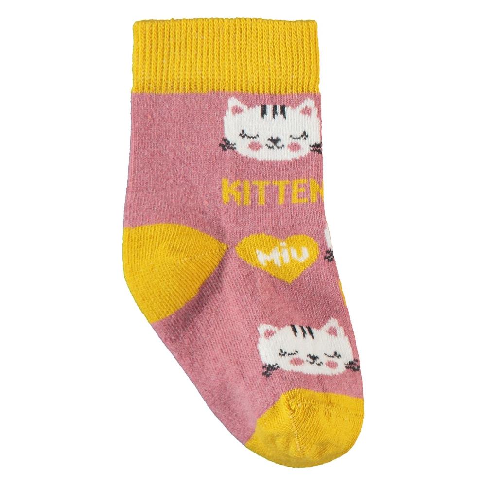 Civil Girls Miu 3'lü 2-12 Yaş Kız Soket Çorap