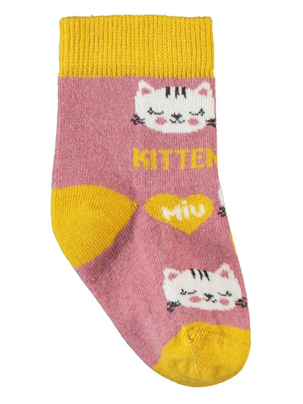 Civil Girls Miu 3'lü 2-12 Yaş Kız Soket Çorap