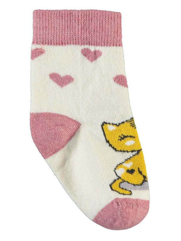 Civil Girls Miu 3'lü 2-12 Yaş Kız Soket Çorap