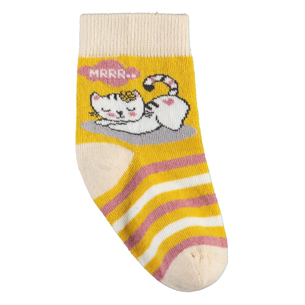 Civil Girls Miu 3'lü 2-12 Yaş Kız Soket Çorap