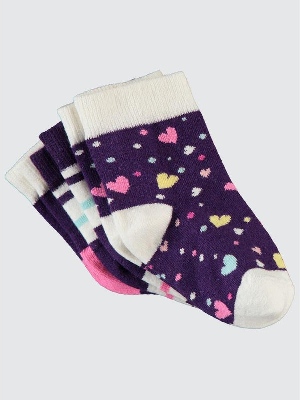 Civil Girls Unicorn 3'lü 2-12 Yaş Kız Soket Çorap