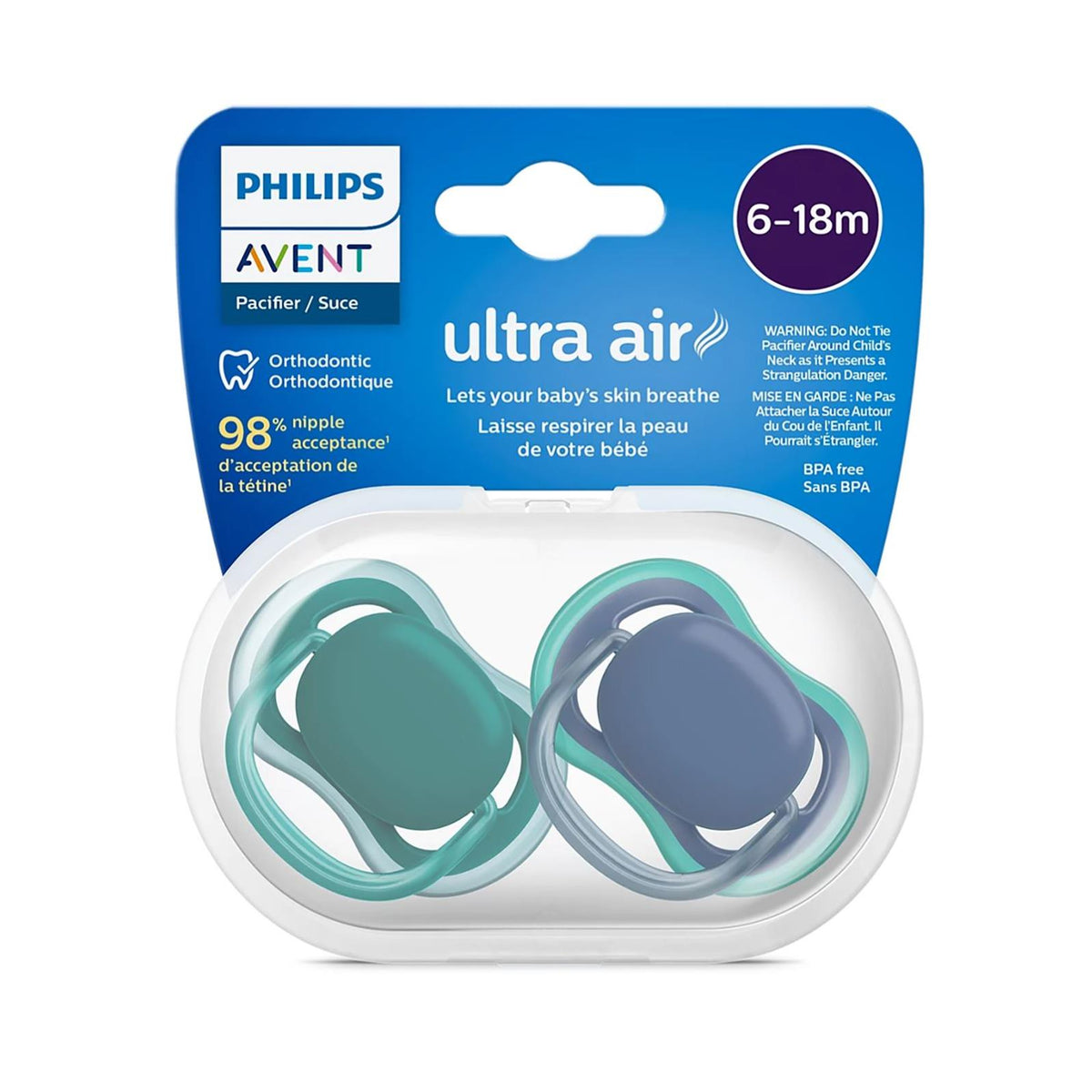Avent Ultra Air Emzik 6-18 Ay 2'li Paket