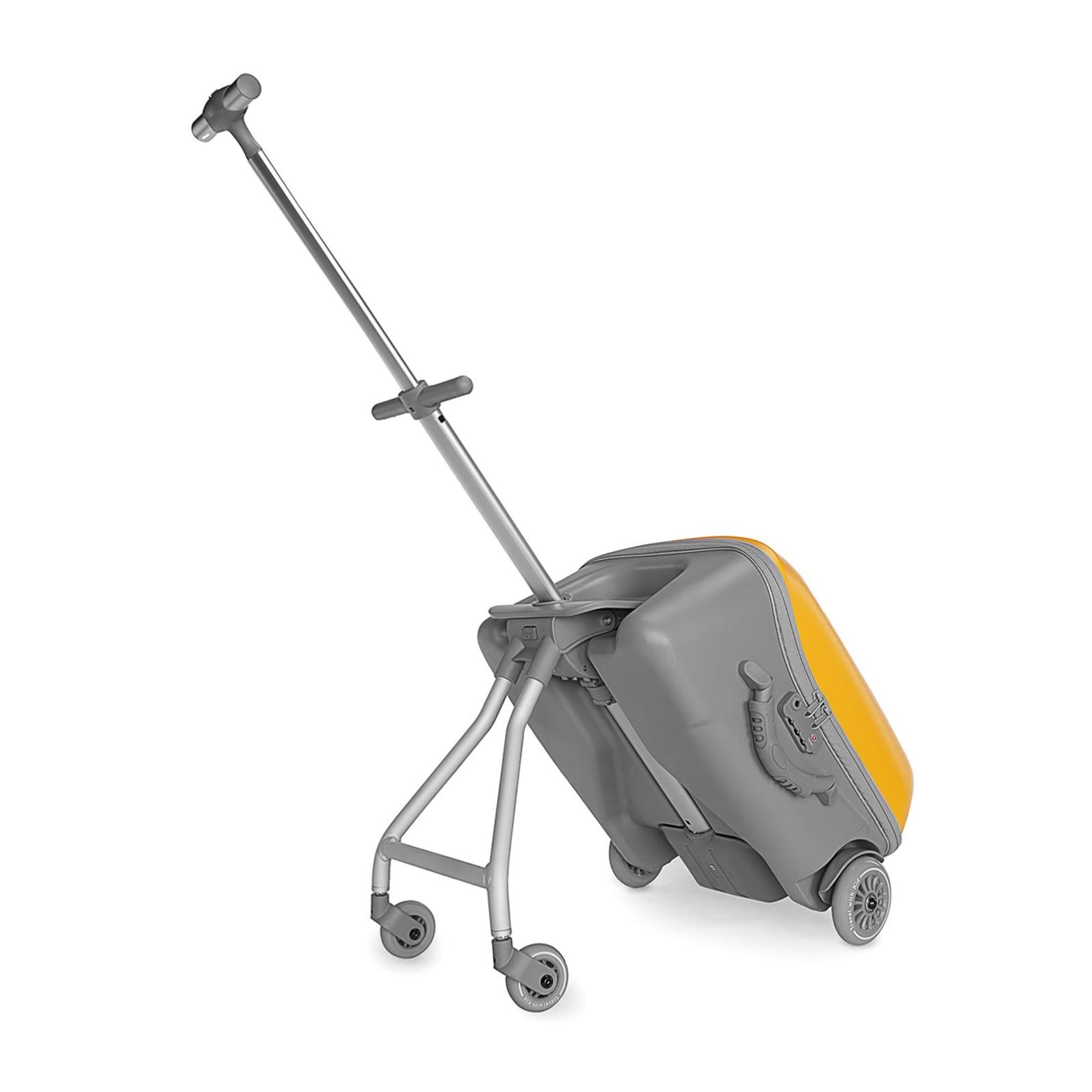 Tucklebery Oturaklı Gezgin Çocuk Valizi - Sarı