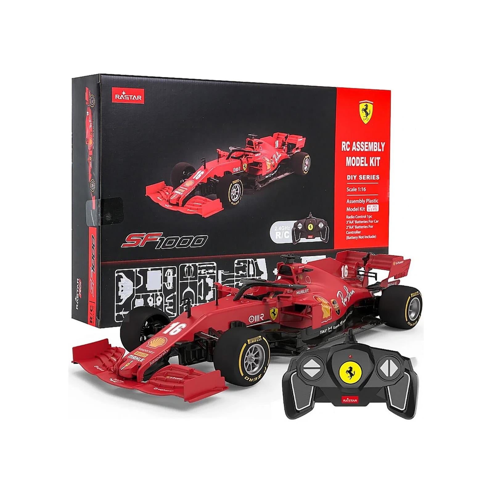 Rastar R/C 1/16 F/F Ferrarı F1 Buıldıng Kıt 2.4Ghz.(Ferr)