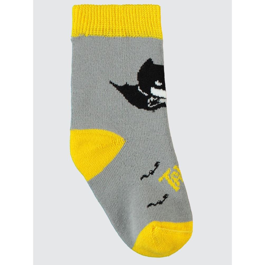 Batman Havlu 6-18 Ay Bebek Erk Çorap Set