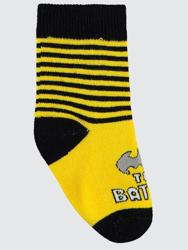 Batman Havlu 6-18 Ay Bebek Erk Çorap Set