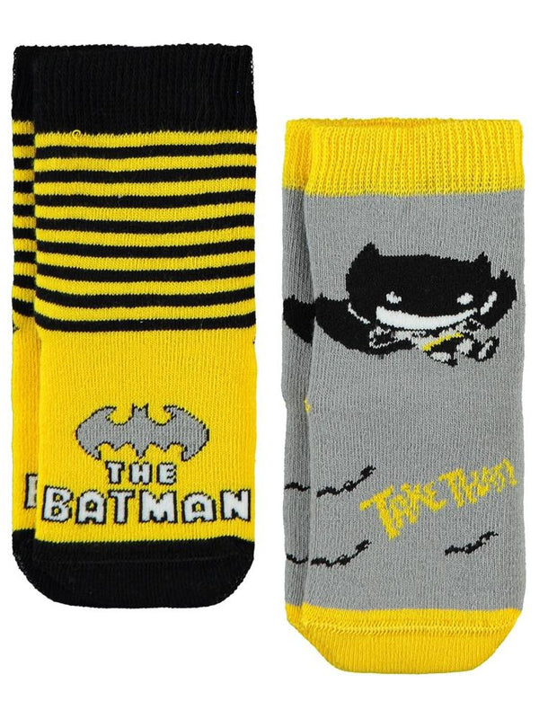 Batman Havlu 6-18 Ay Bebek Erk Çorap Set