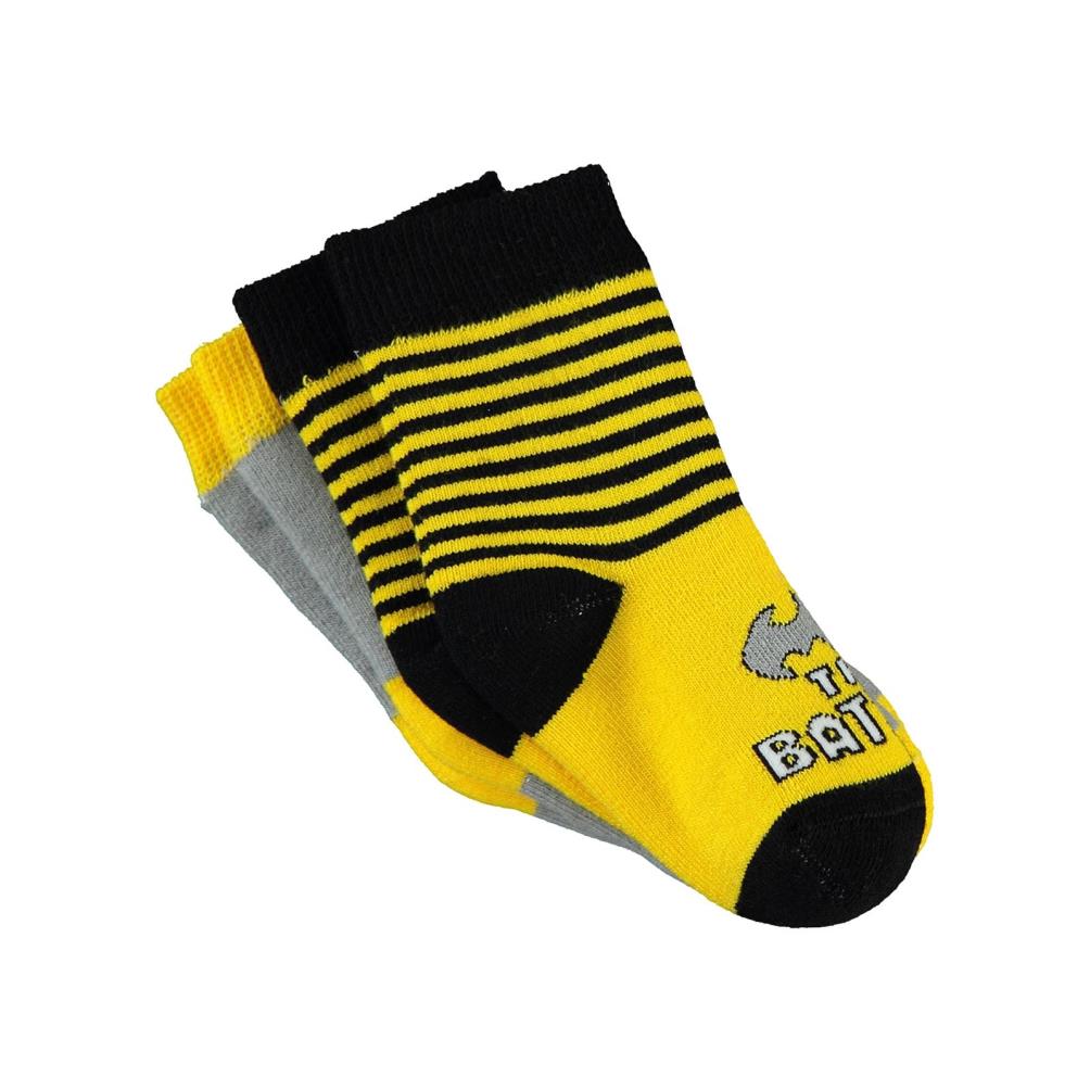 Batman Havlu 6-18 Ay Bebek Erk Çorap Set