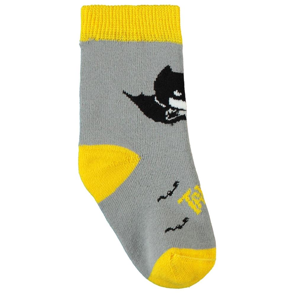 Batman Havlu 6-18 Ay Bebek Erk Çorap Set