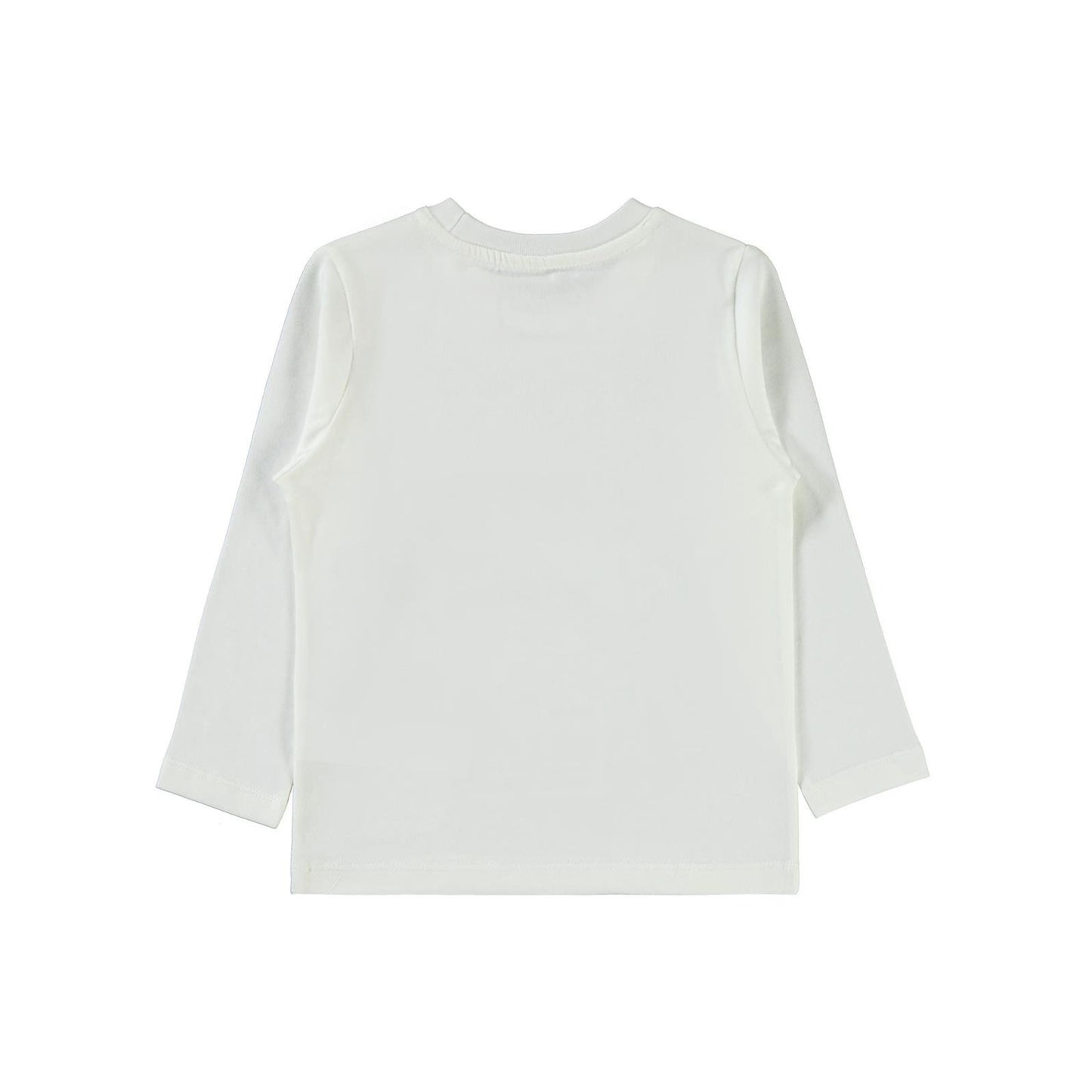 Civil Boys Race Baskı 2-5 Yaş Sweat - Ekru