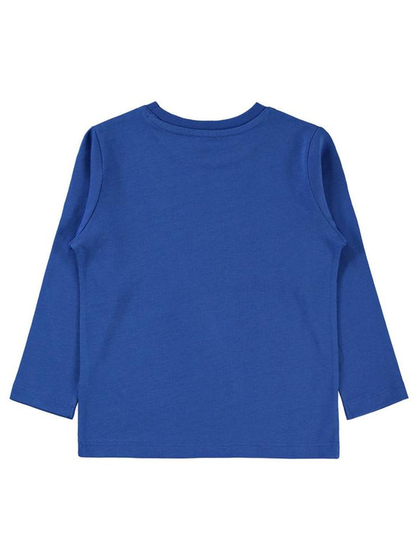 Civil Boys Race Baskı 2-5 Yaş Sweat - Mavi