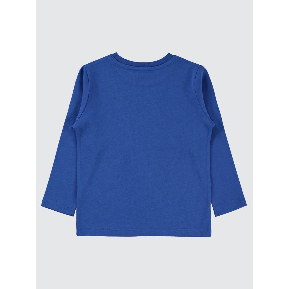 Civil Boys Race Baskı 2-5 Yaş Sweat - Mavi