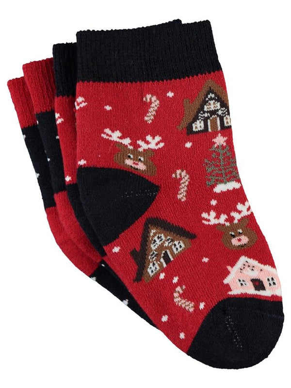 Civil Girls Winter Havlu 2'li 3-11 Yaş Havlu Soket Çorap