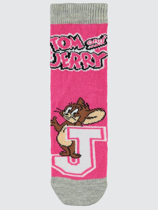 Tom And Jerry 2'li 2-12 Yaş Kız Soket Çorap