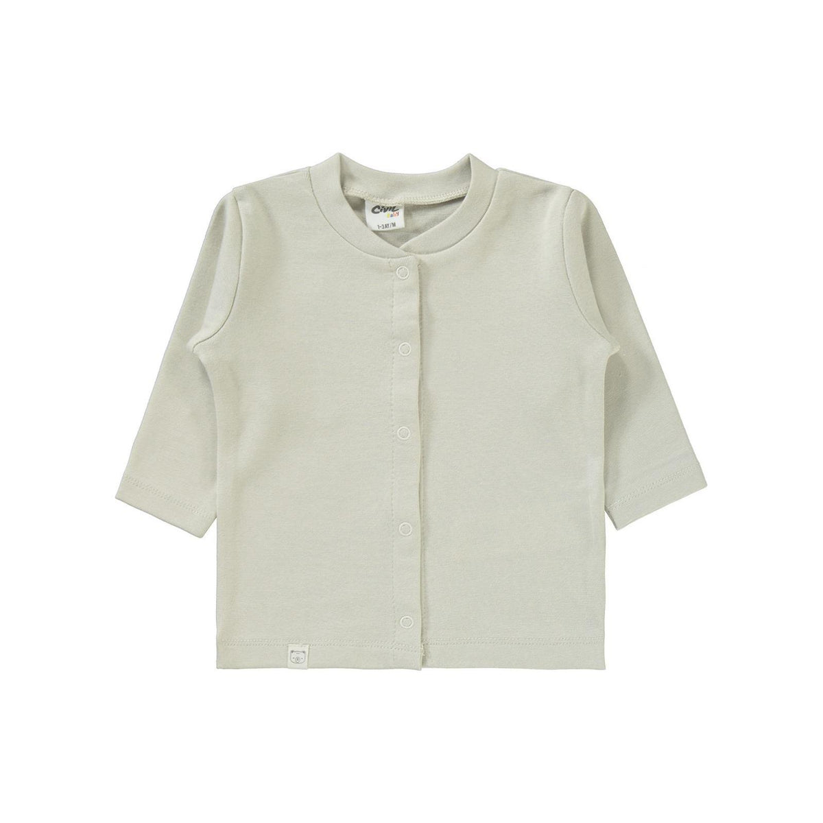 Civil Baby Düz 1-6 Ay Pijama Takımı - Bej
