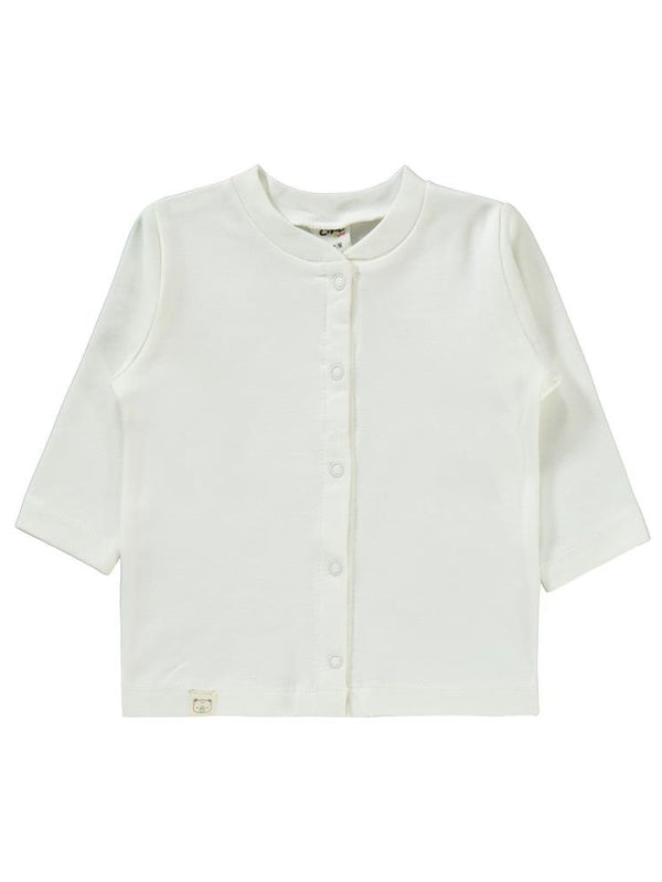 Civil Baby Düz 1-6 Ay Pijama Takımı - Ekru