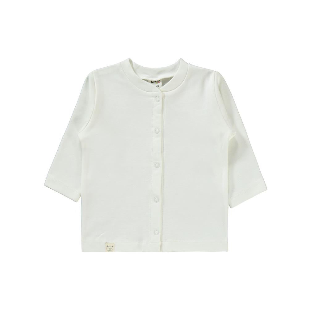 Civil Baby Düz 1-6 Ay Pijama Takımı - Ekru